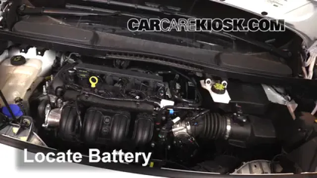 2015 Ford Transit Connect XL 2.5L 4 Cyl. Mini Cargo Van Battery Replace